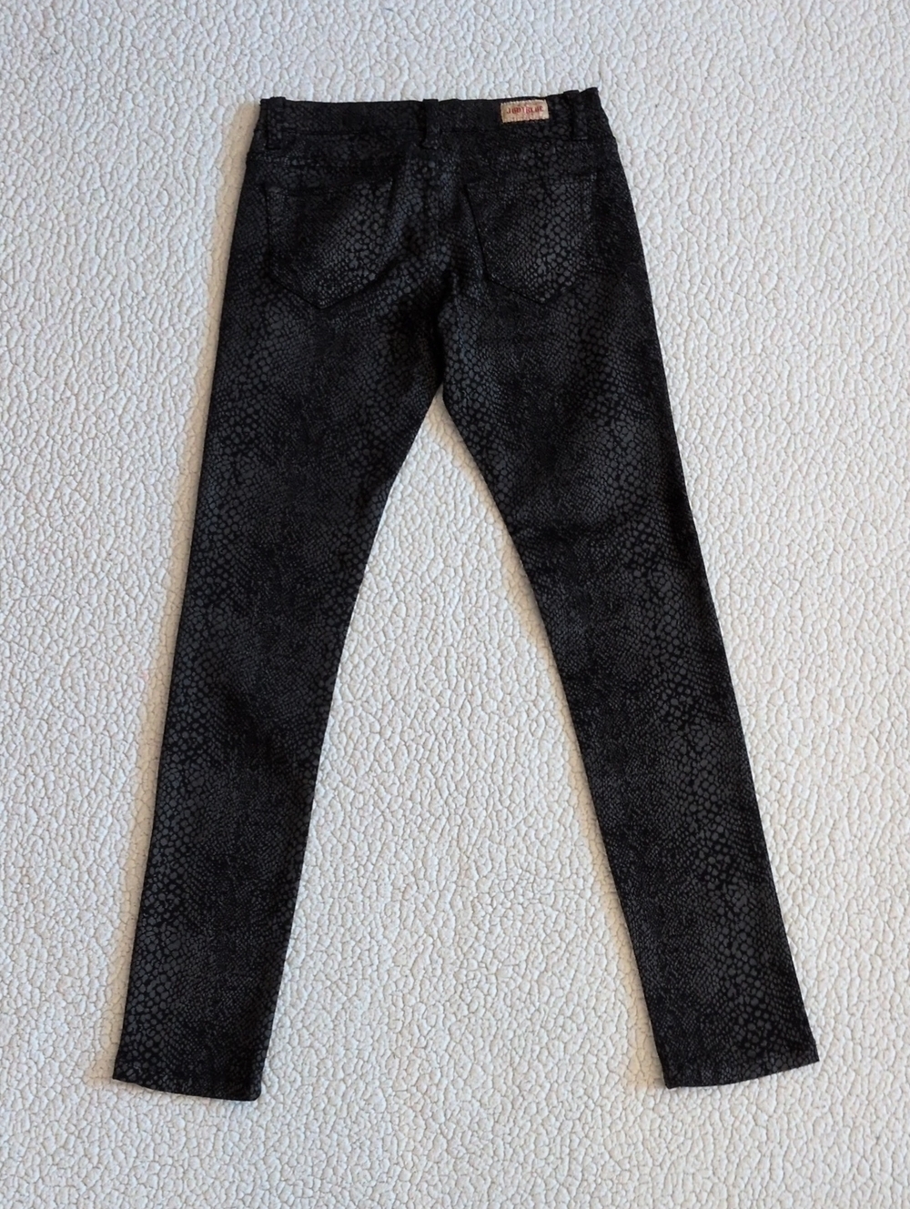 NWT Judy Blue American Vintage Snake Skin Print Ankle Skinny Jeans Superior Fit